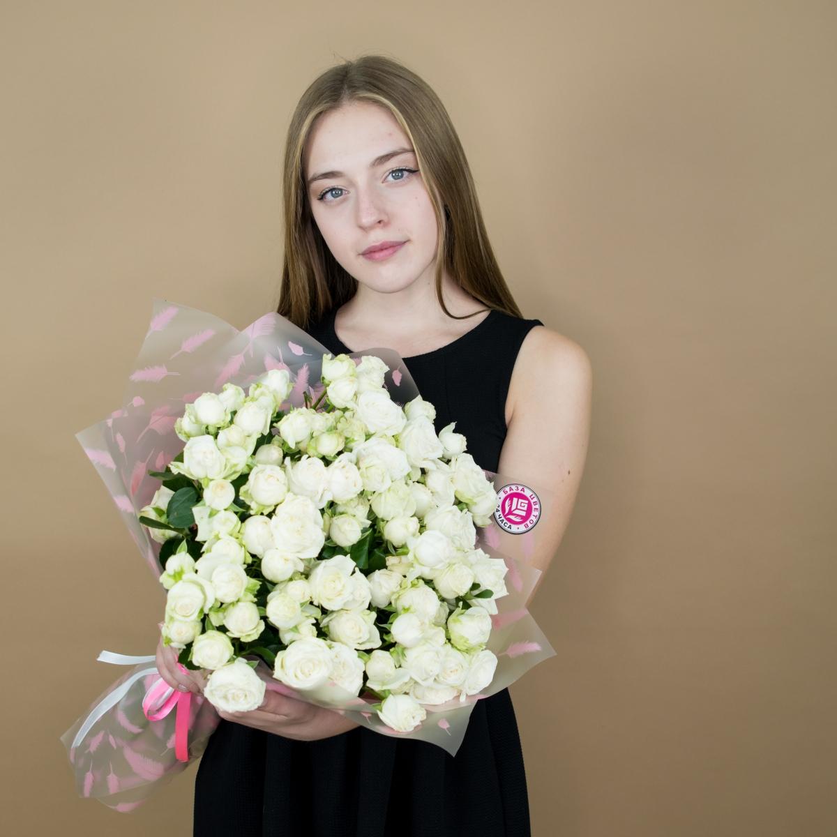 Розы кустовые белые Артикул   600vol
