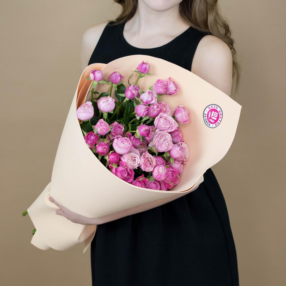 Розы кустовые розовые (Артикул  725vl)